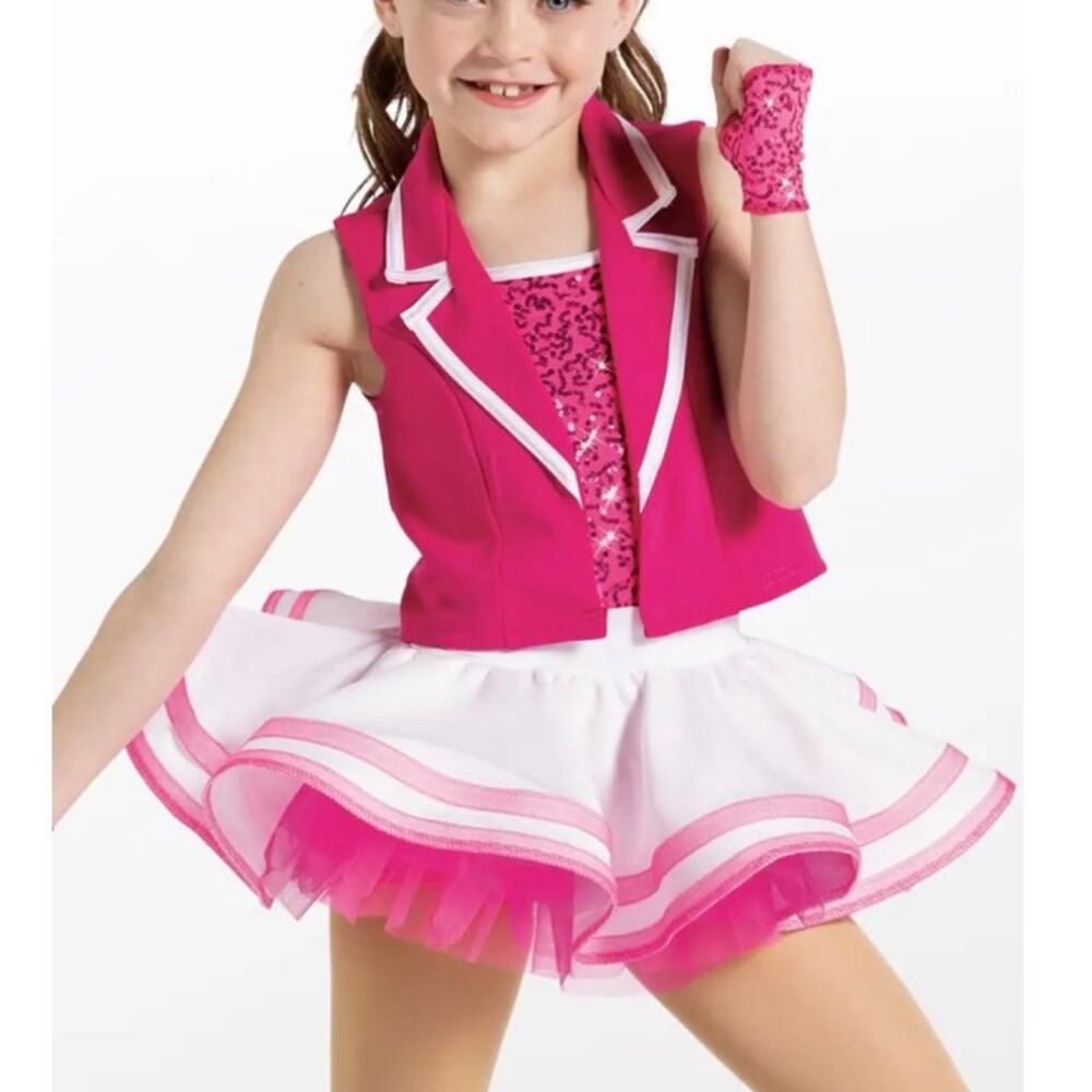 WEISSMAN Showtime SUPER COOL 13376 Dance Recital Hip Hop Size SC Small Child